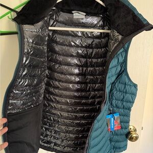 Columbia Turquoise Omni Heat Vest XL